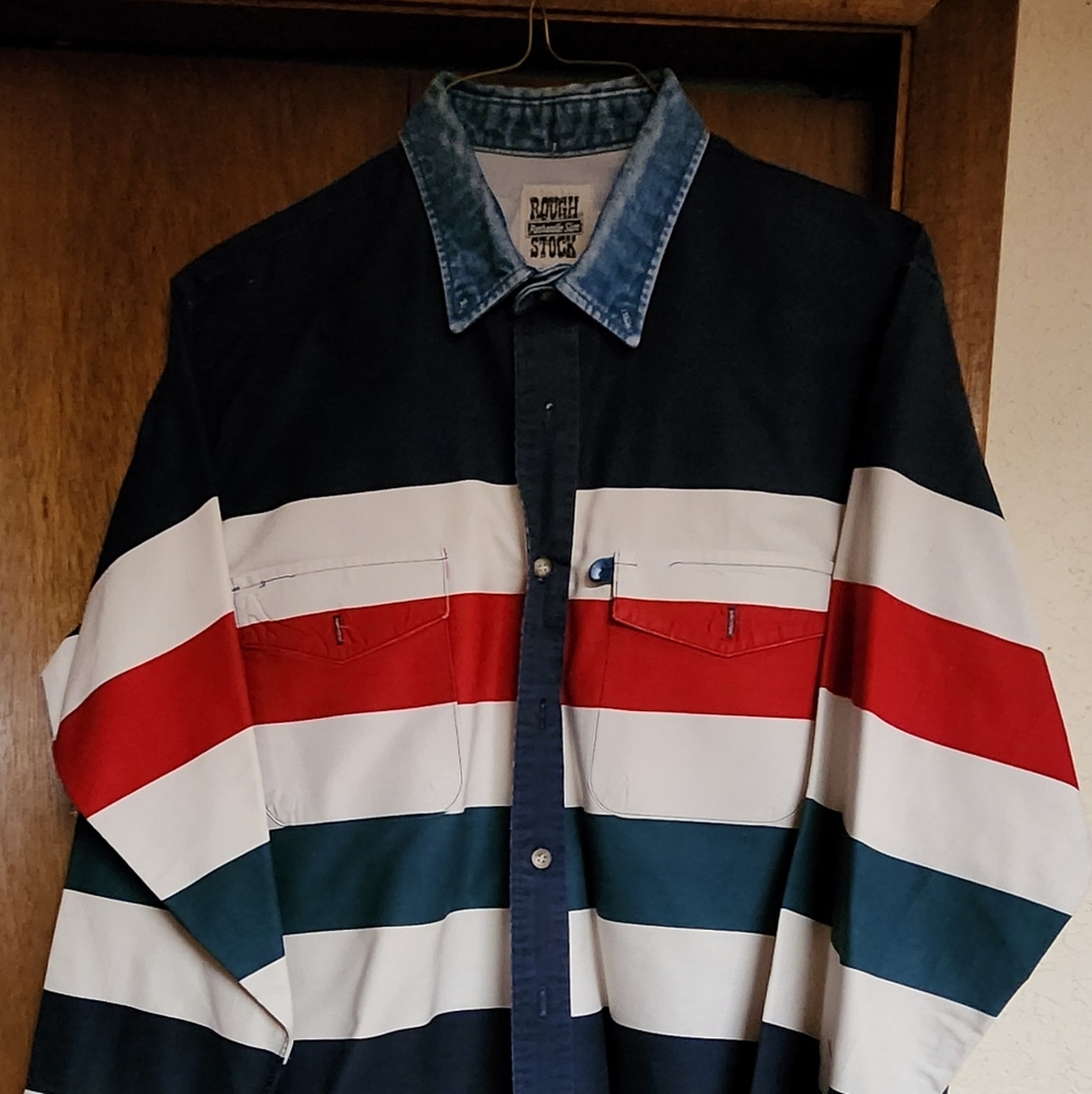 Panhandle slim men's western shirt size Large